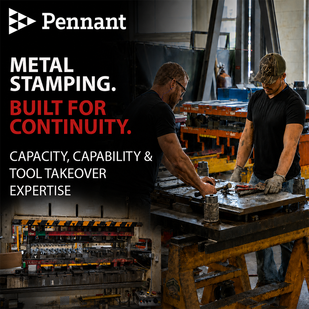 Metal Stamping Built for Continuity: Capacity, Capability and Tool Takeover Expertise